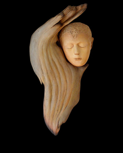 {Angel Spirit Mask by Gail Gulick}
